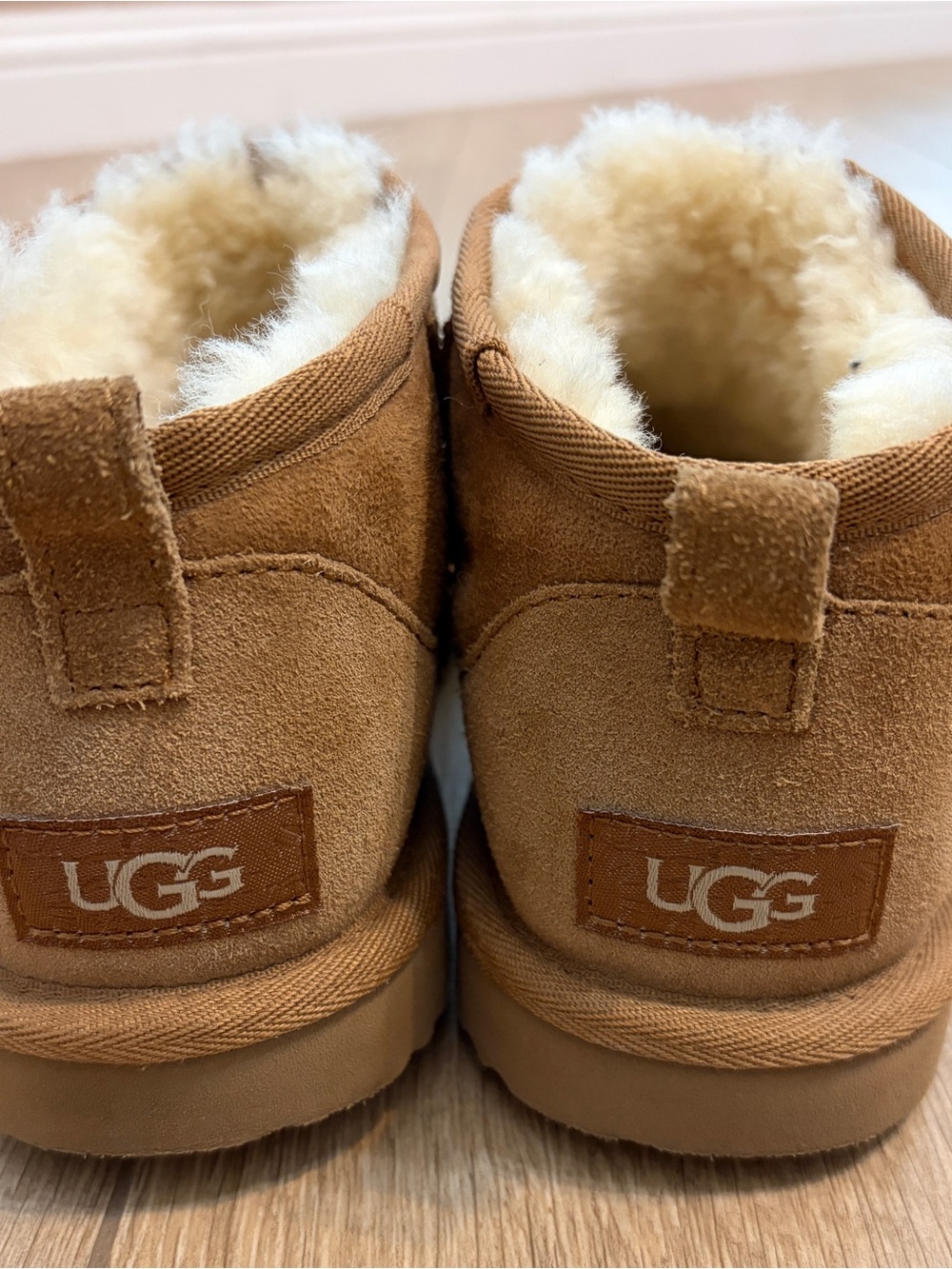 UGG Kids Classic Chestnut Suede Shearling Lined Boots